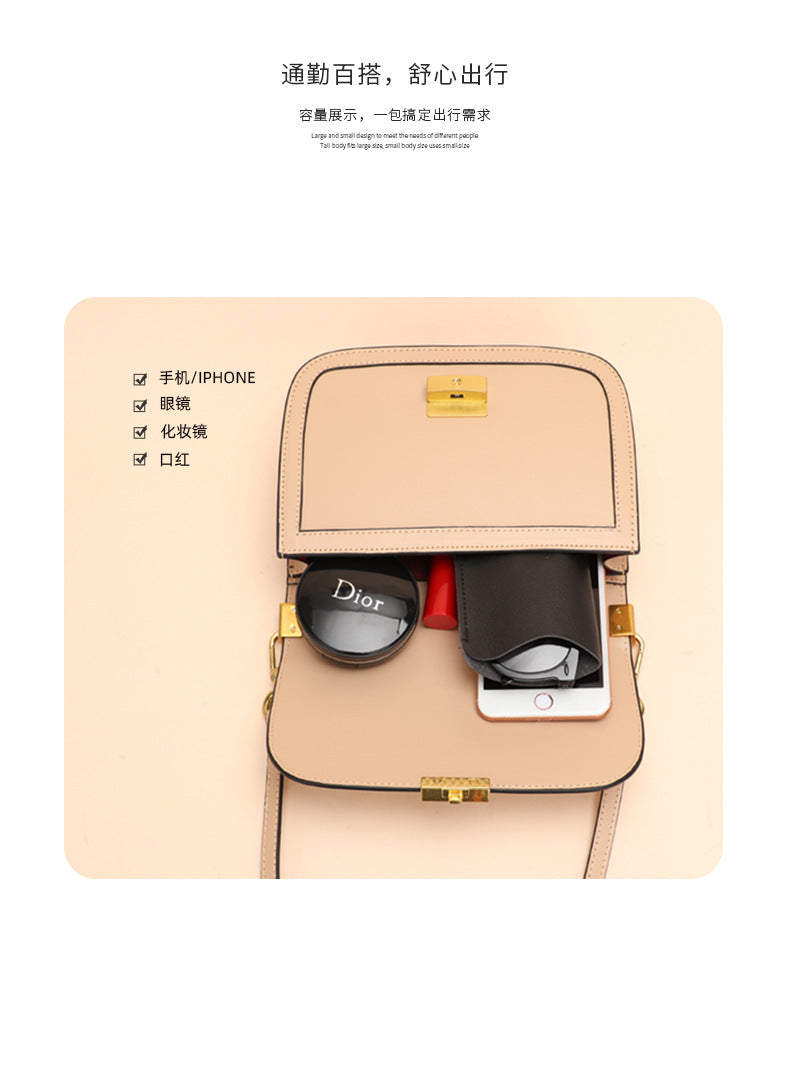 Women's Bag Spring and Autumn New Trendy Fashionable Unique Shoulder Bag Elegant Niche Versatile Simple Crossbody Bag for Women