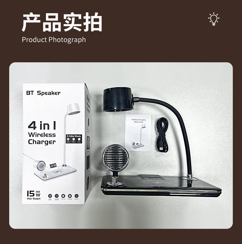 Customized Multifunctional Eye Protection Desk Lamp for Study, Smart Reading Lamp, Desktop Foldable Digital Display Time Study Lamp