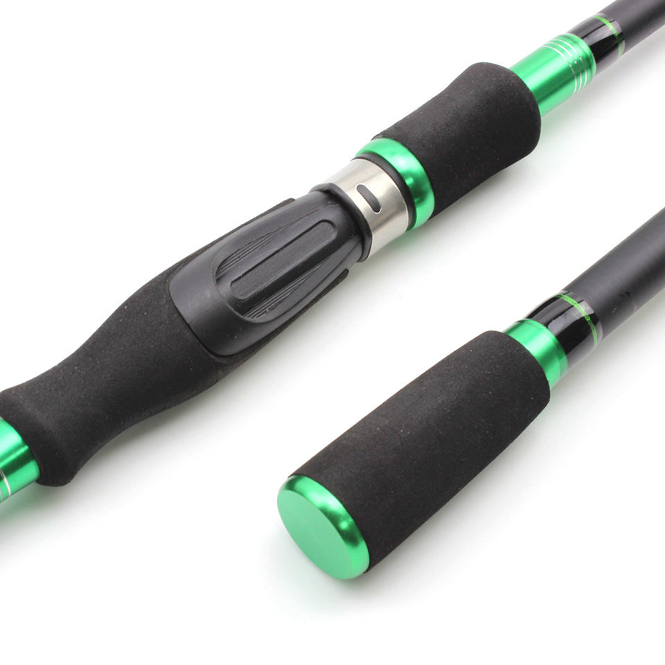 One-piece Straight Handle Telescopic Lure Rod Ultra-short Ultra-light Bass Rod Carbon Fiber Vibration Lure Rod lure