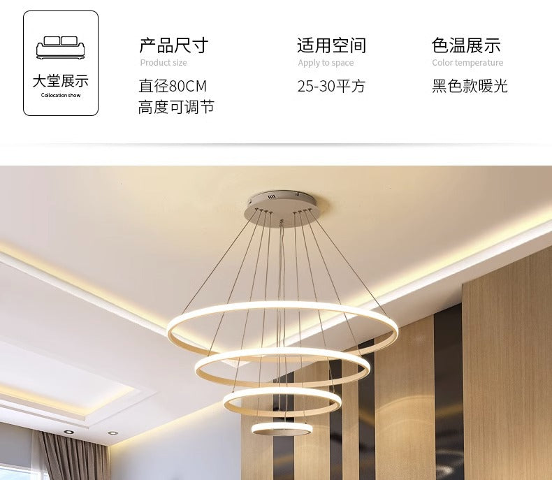 Zhongshan Lighting Wholesale LED Ceiling Lamp Bedroom Dining Room Lamp Minimalist Modern Creative Lighting Nordic Bar Pendant Light