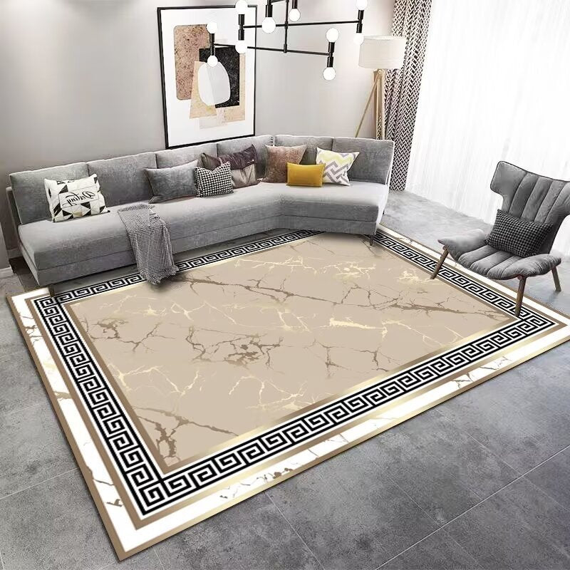Light Luxury Living Room Carpet Sofa Coffee Table Full Carpet Home Bedroom Gray Series Dirty Resistant Mat Tapis carpet