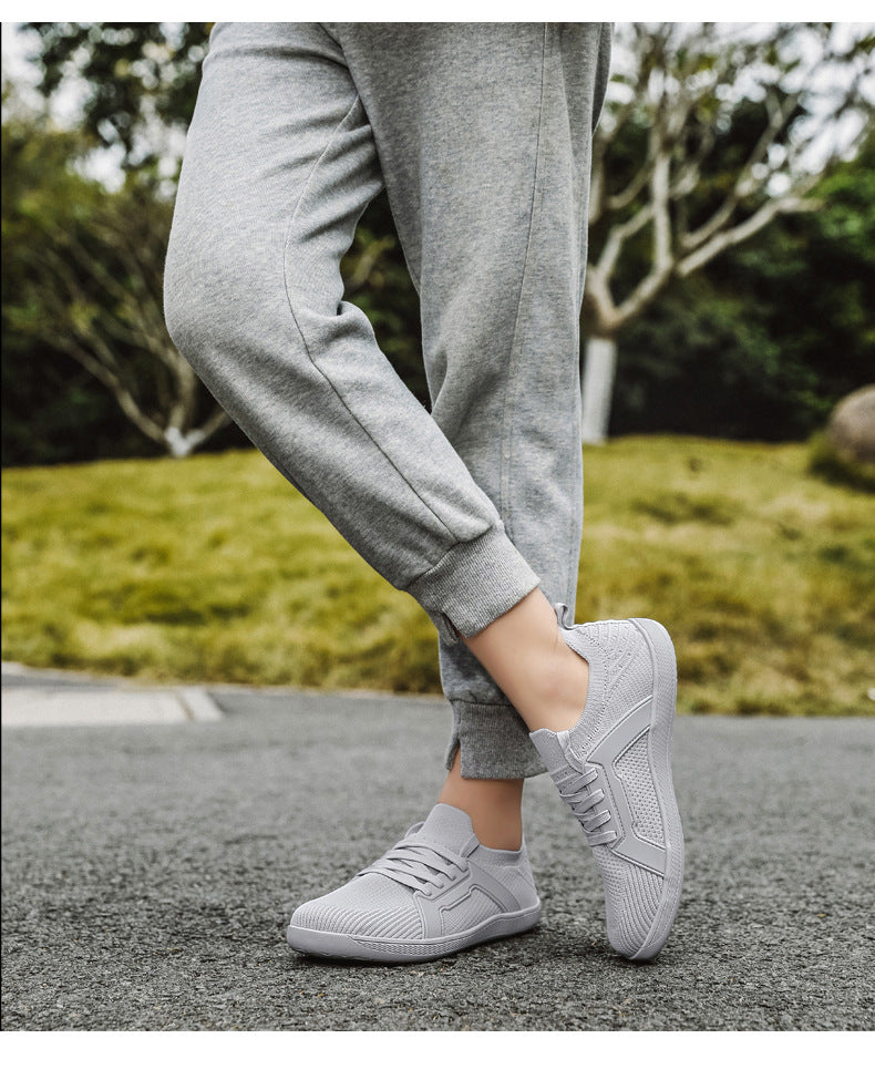 Wide Toe Large Size Lightweight Casual Shoes Hiking Fitness Cycling Running Shoes Soft Sole Breathable Sports Shoes