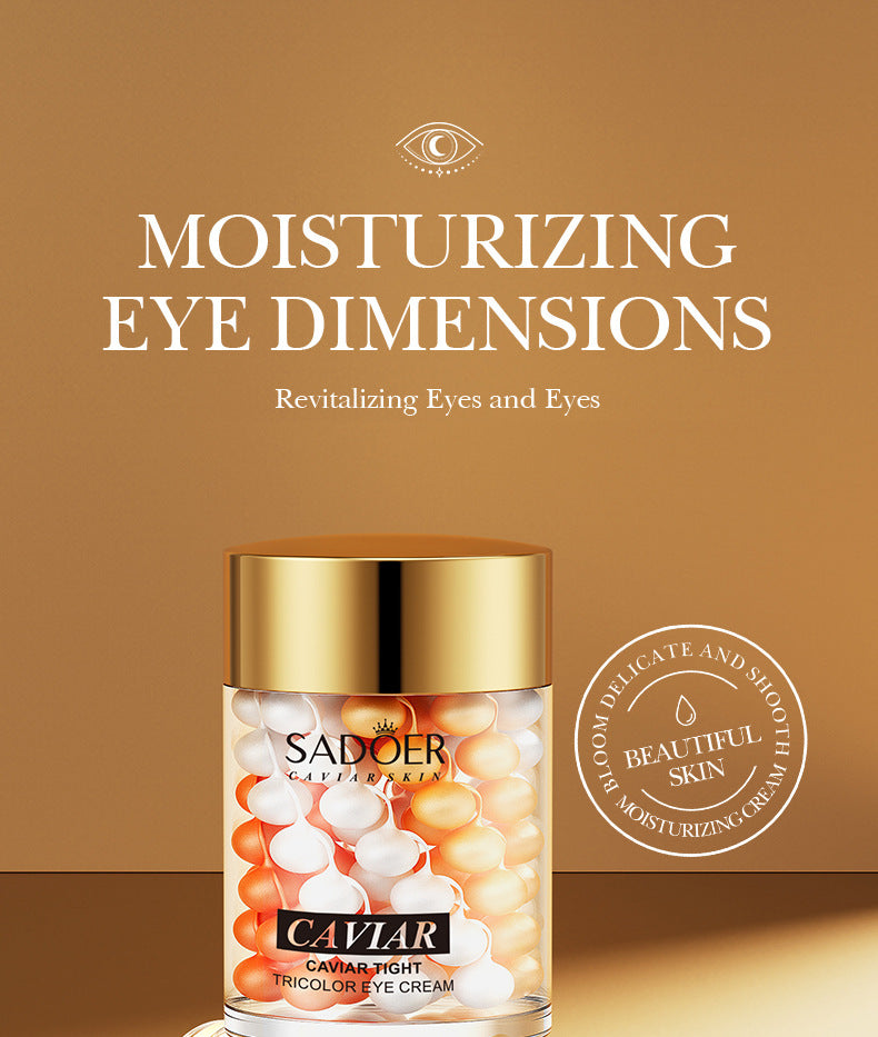 Caviar Eye Cream60g Three Colors Moisturizing Improve Dark Circles Eye Lines Eye Bags Export Manufacturer Wholesale