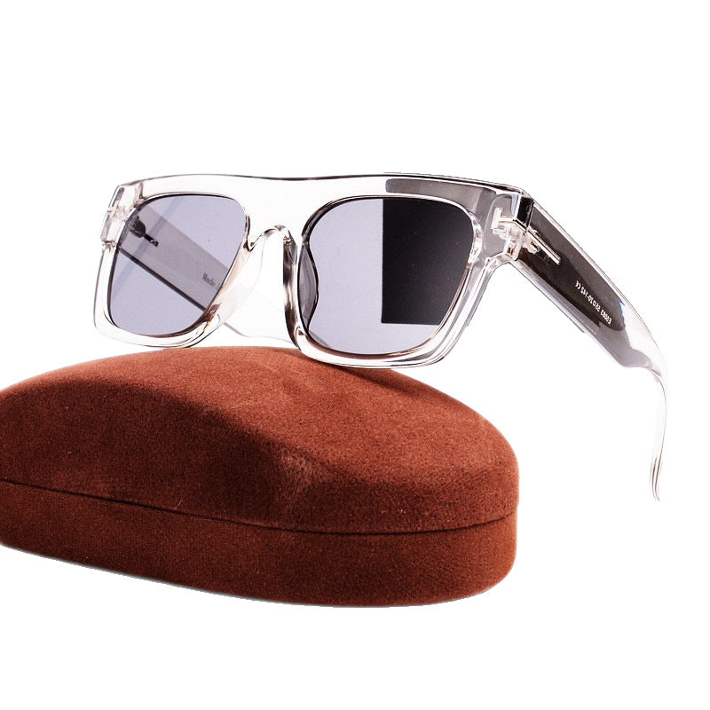 Designer Sunglasses T Square Large Frame for Men and Women Fashion Wholesale Sunglasses Non-Prescription Glasses5083Tide