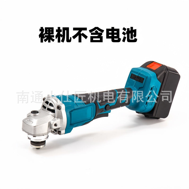 Rechargeable Multifunctional Lithium Battery Angle Grinder Cordless Polishing Grinding Household Brushless High Power Cutting Machine