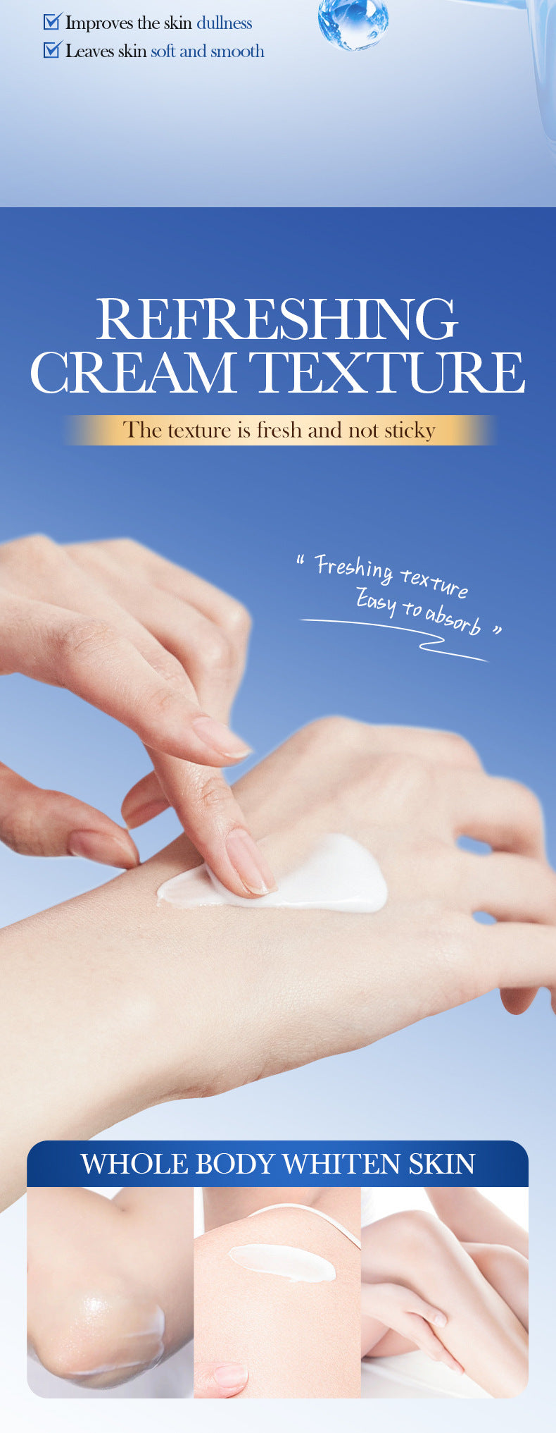 All English Vitamins C Translucent Body Lotion SADOER Moisturizing Body Lotion  Wholesale