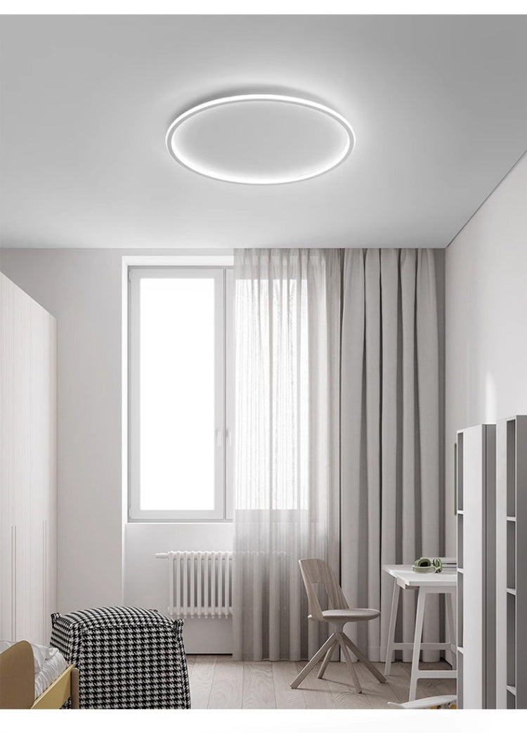 New Slim Fit LED Ceiling Lamp Creative Super Bright Modern Minimalist Bedroom Lamp Round Children's Room Study Lighting