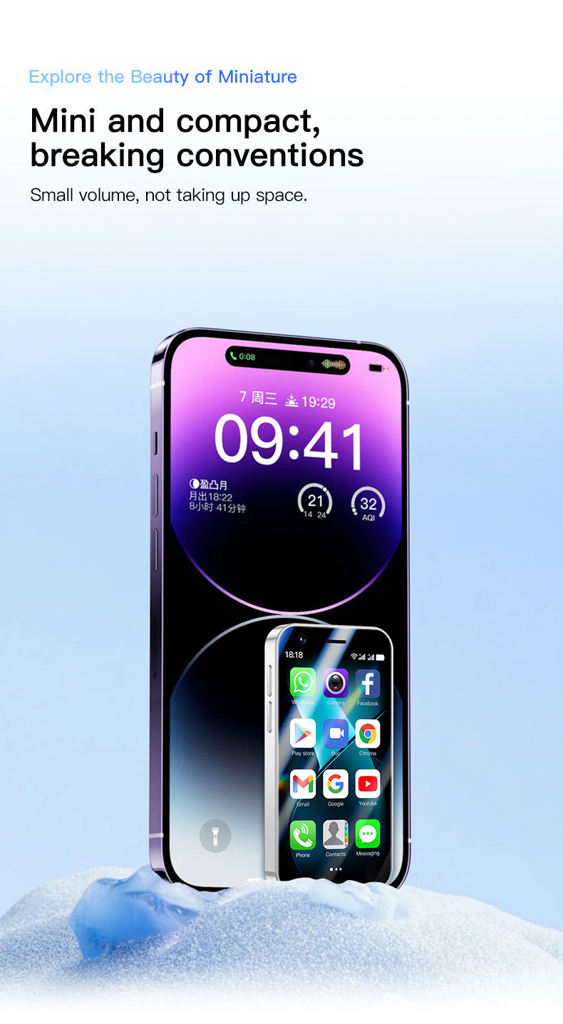 P7 Pro Mini Smartphone3.0Inch Screen Dual SIM Dual Standby mini Card Phone Export