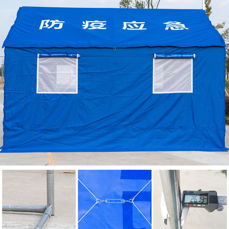 Civil Affairs Emergency Disaster Relief Tent Rain Shelter Tent Wholesale Outdoor Medical Isolation Rescue Flood Prevention Outdoor Tent
