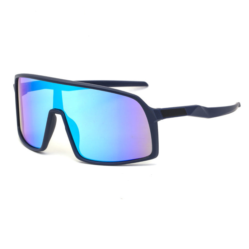 New Colorful Cycling Glasses for Men1998One-piece sunglasses European and American fashion outdoor sports sunglasses