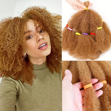 TEMU Hot-Selling European and American Style Synthetic Wig High-Temperature Fiber Wig Caterpillar Short Style Crochet hair