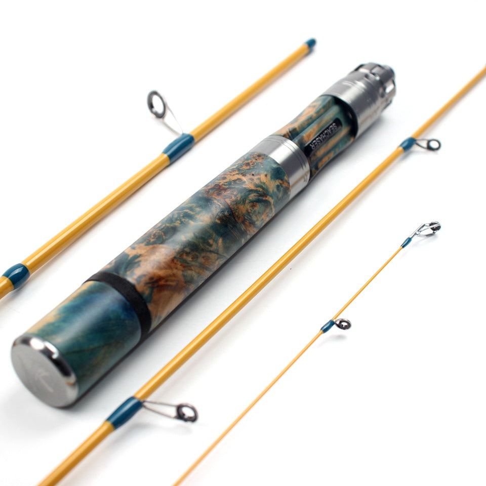 1.4MiXixiu Elastic Rod Ultra-Soft Portable Four-Section Lure Rod for Fishing Small Fishes Like Mouthfish and White Striped Fish Wholesale from Manufacturer