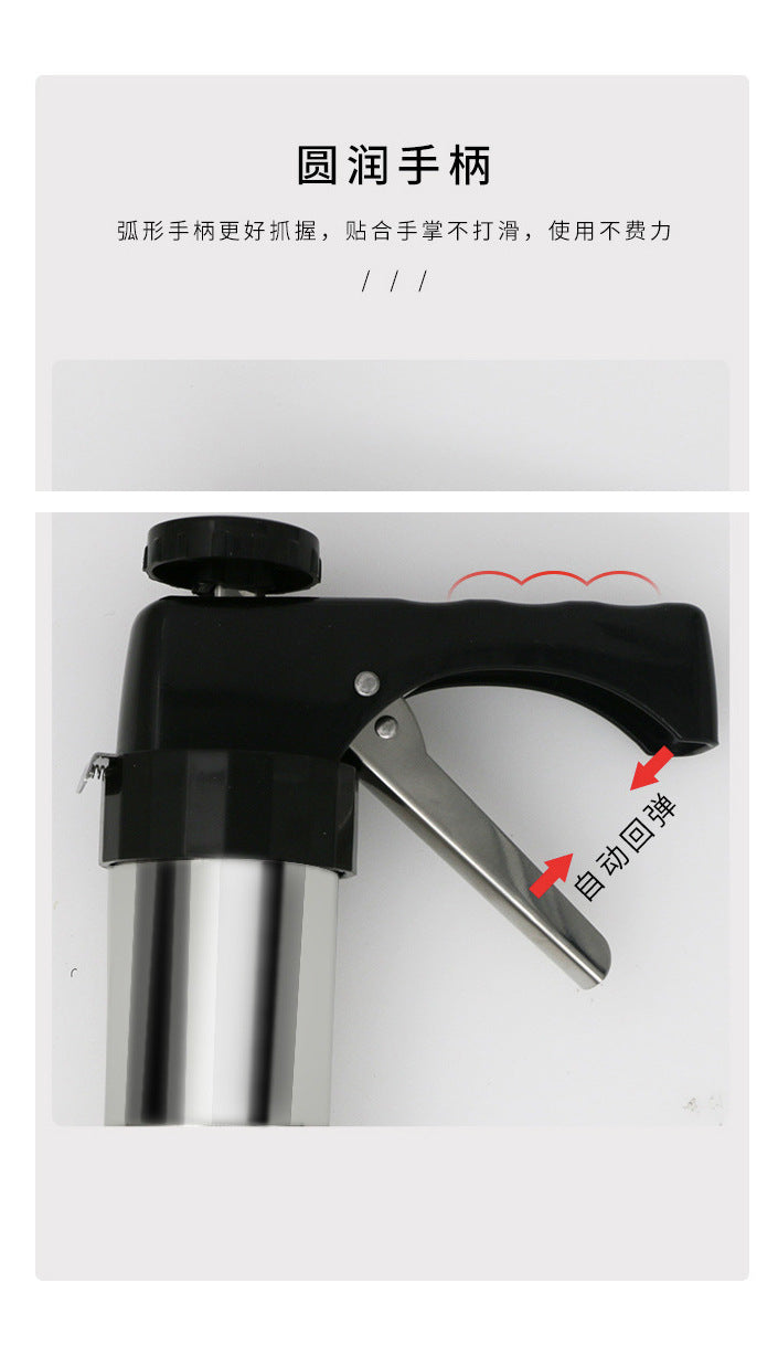 Factory Direct Supply Baking DIY Cake Decorating Tools Cream Piping Nozzles Cookie Decorating Set Melting Bean Squeezing Set