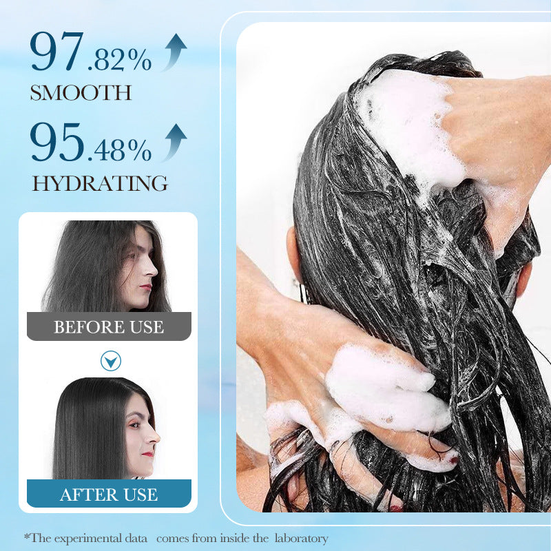 Aloe Vera Shampoo SADOER Smooth and Refreshing Portable Shampoo Sachets Cross-Border Wholesale