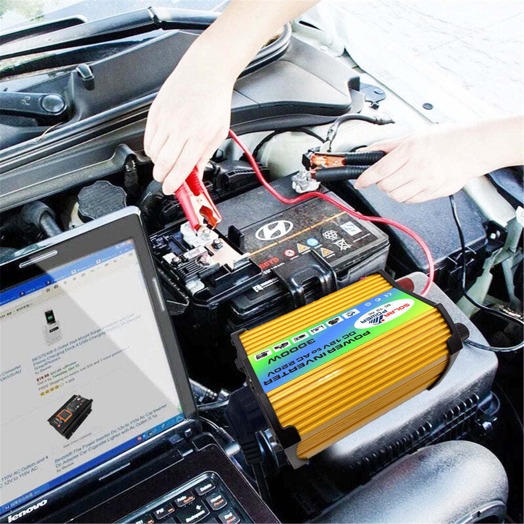 Automobile and Motorcycle Parts Car Converter Car Inverter Car Inverter Power Supply12V Turn110V/220V 300W