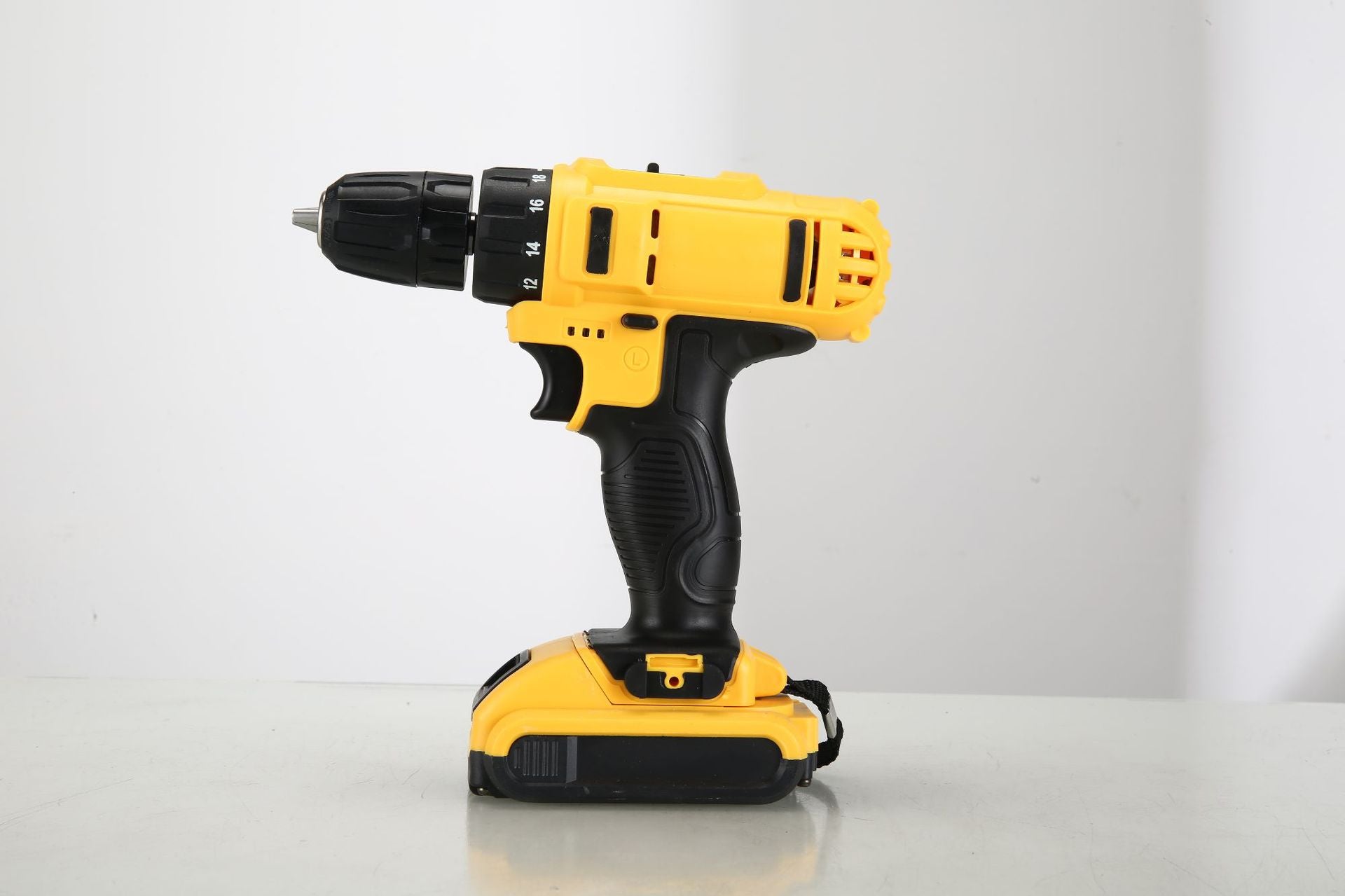 21V Lithium Battery Cordless Drill Tool Box Rechargeable Multi-Function High-Power Impact Drill Electric Hardware Tool Set