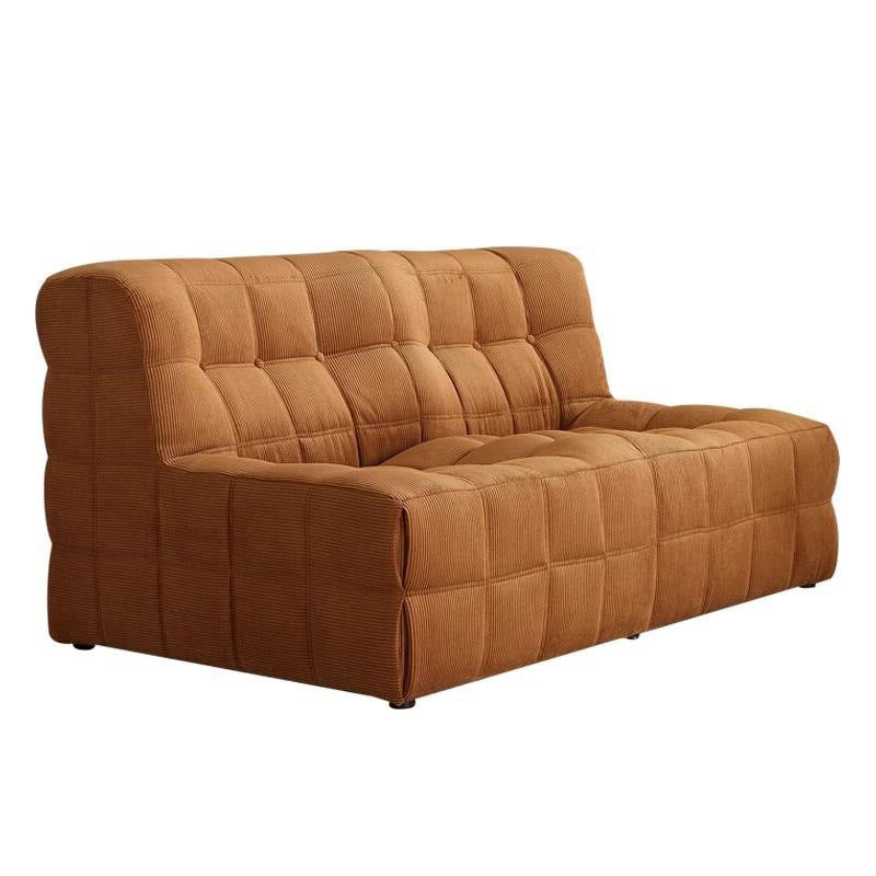 Vacuum Compression Sofa Leisure Single Chair Modern Simple Fabric Sofa Waffle Compression Sofa