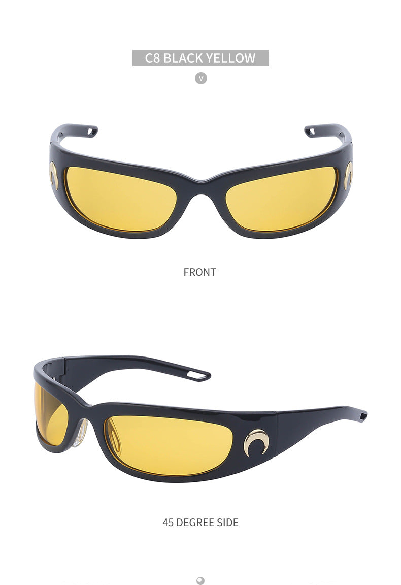 Y2K Steampunk Sunglasses Men's Sports Sunglasses Women's Glasses Wholesale sunglasse