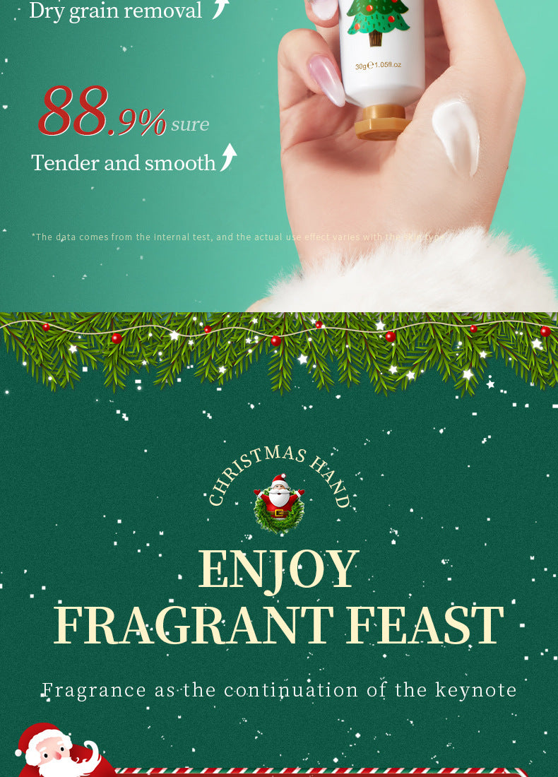 Full English Christmas Hand Cream Set ZOZU Refreshing Moisturizing Hand Cream Gift for  Wholesale