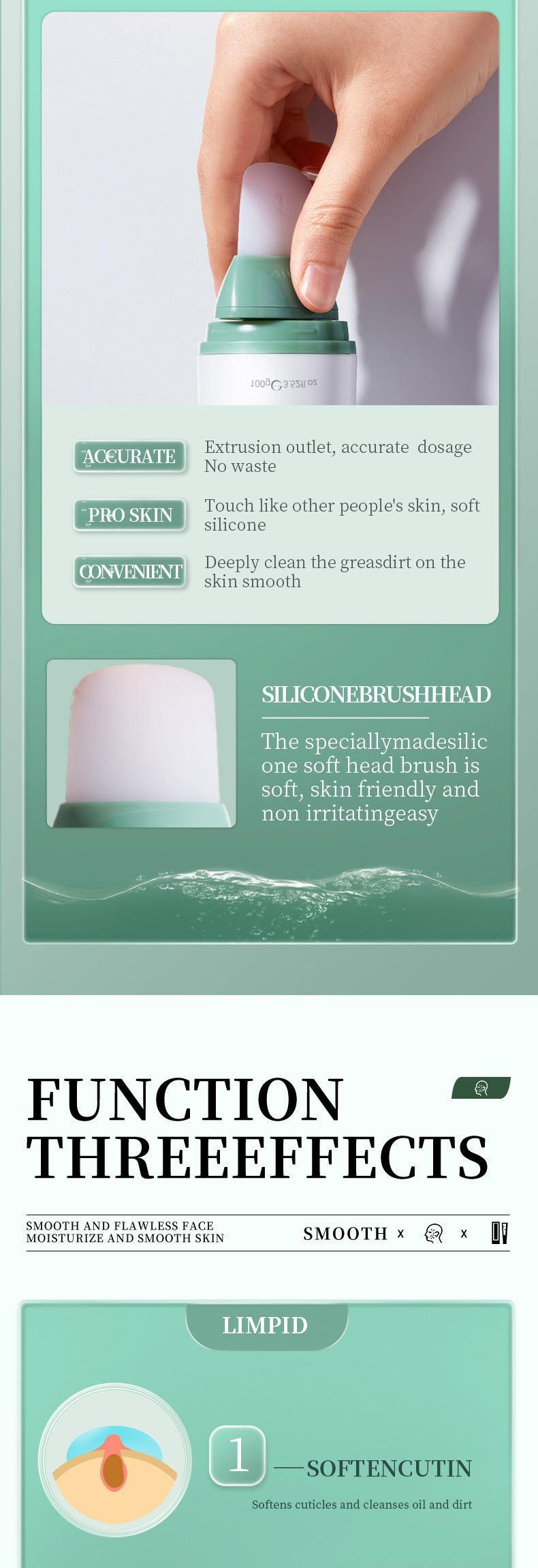 Aloe Vera Small Bubble Mask SADOER Blackhead and Acne Removal Cleansing Bubble Mud Mask Cross-Border Wholesale