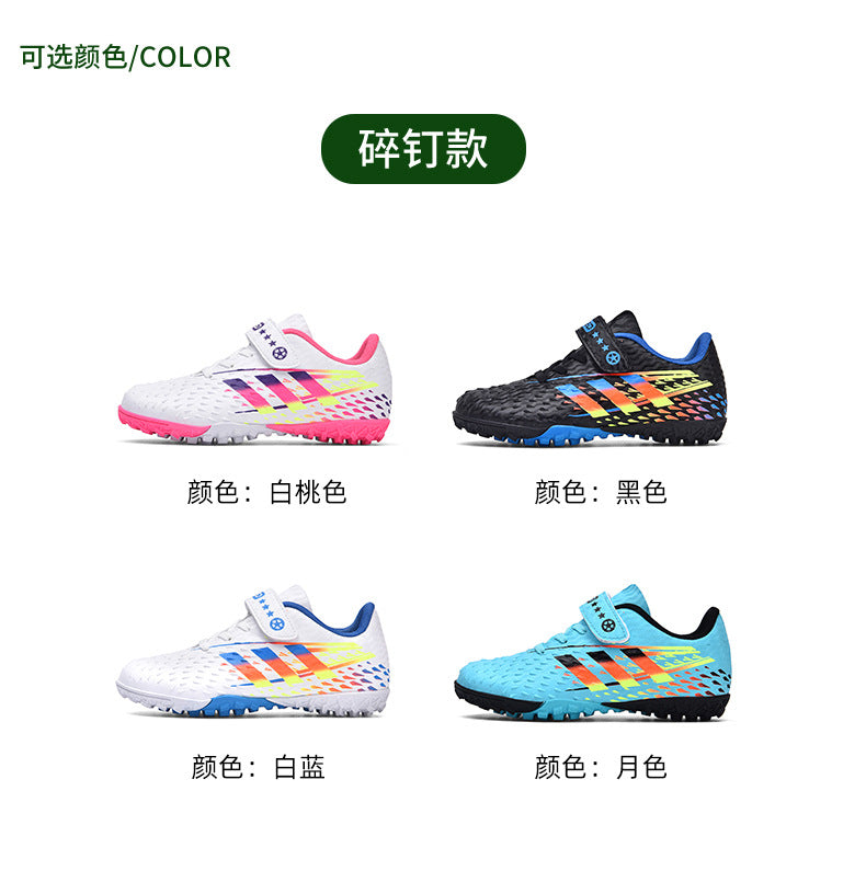 2025New Football Shoes for Men and Women, Medium and Large Children, Students, Long Spike Training Shoes, Youth Grass and Artificial Grass Field Sports