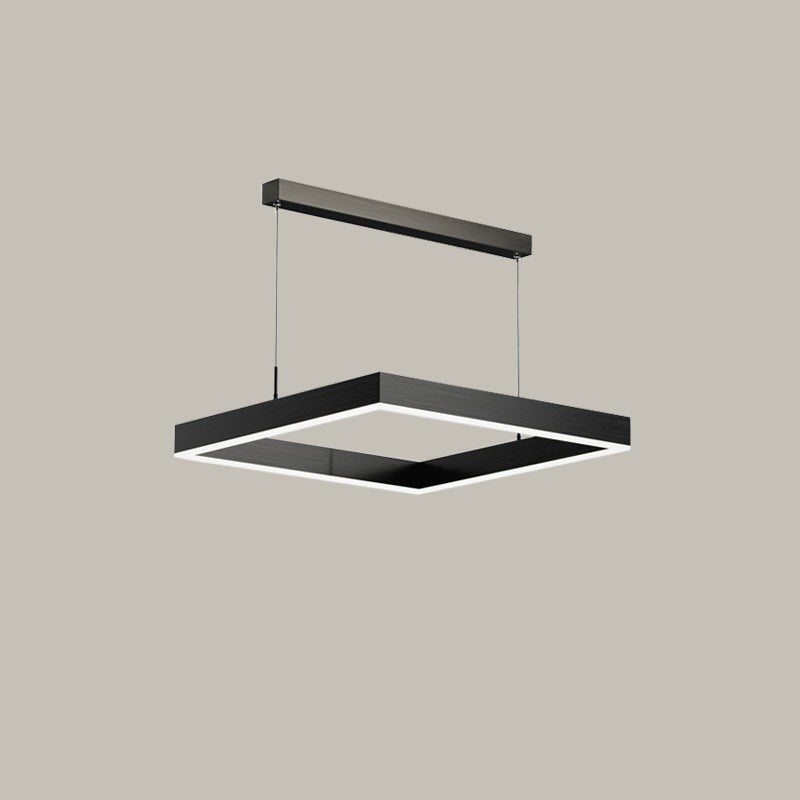 Living Room Lamp Simple and Elegant Main Lamp Modern Dining Room Lamp Home Iron Art Bedroom Lamp High-end Feel led Bar Counter Pendant Light