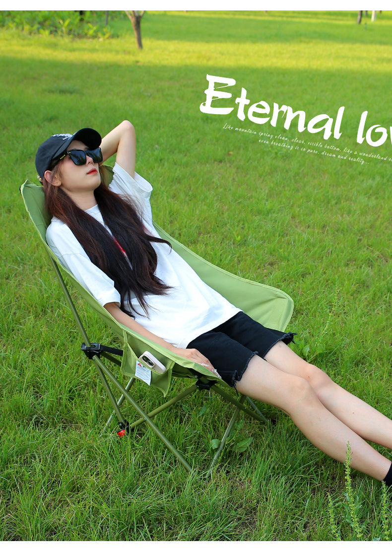 Three-position Adjustable Moon Chair51x46x91