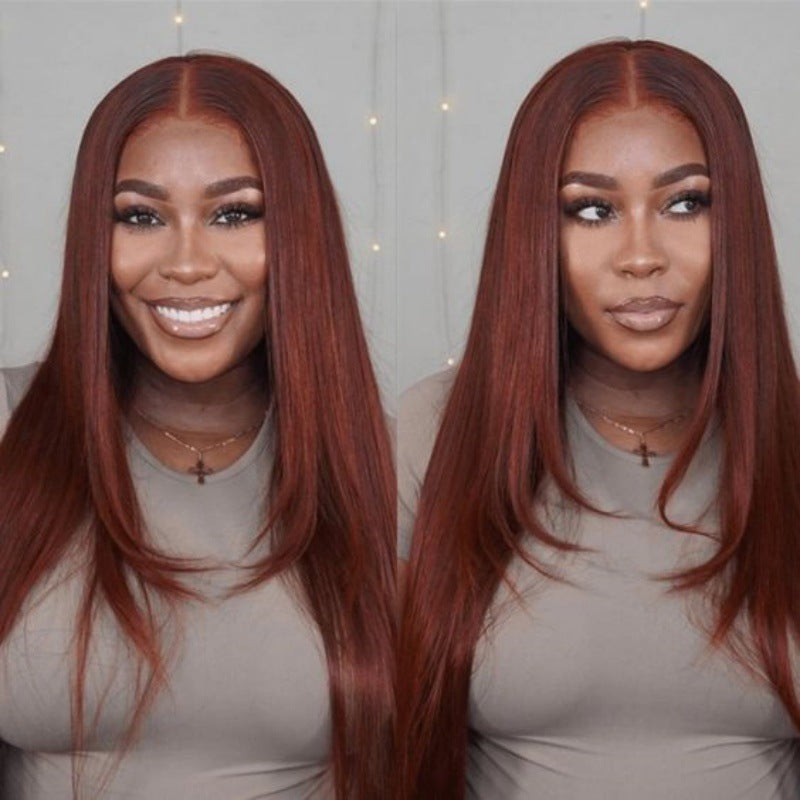 No Shedding No Tangle Straight Layers Lace Front Wig