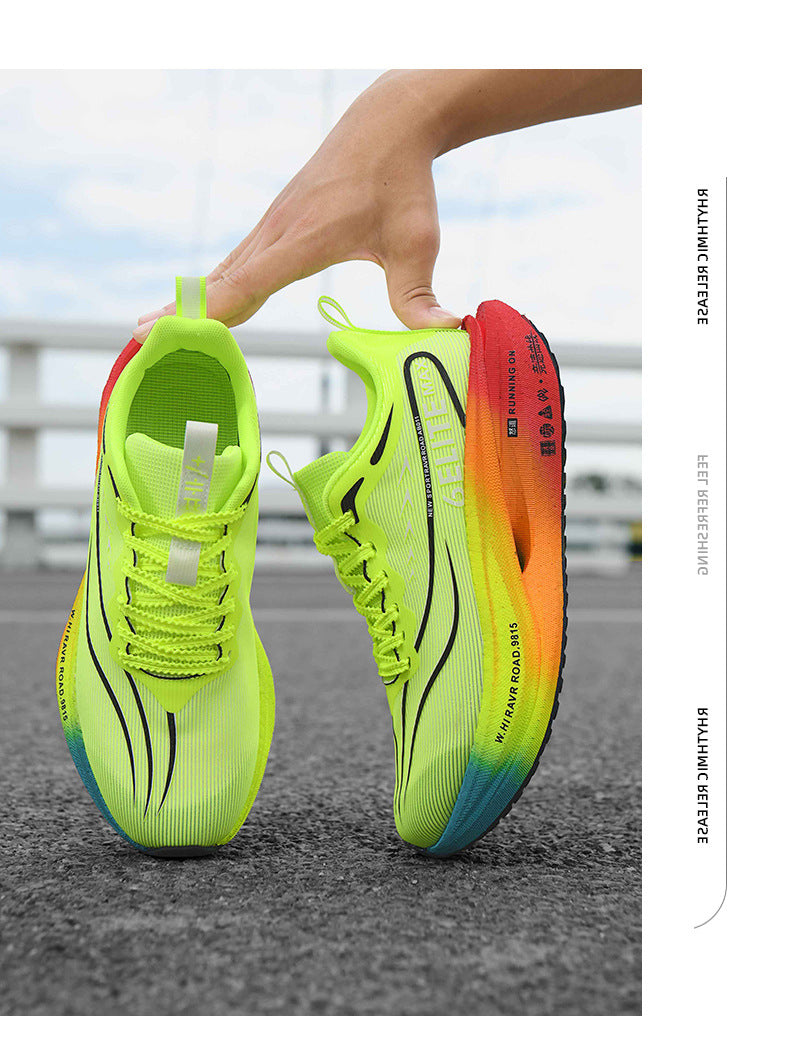 Feiteng6pro Popcorn Carbon Plate Youth Racing Running Shoes2025New casual comfortable breathable sneakers