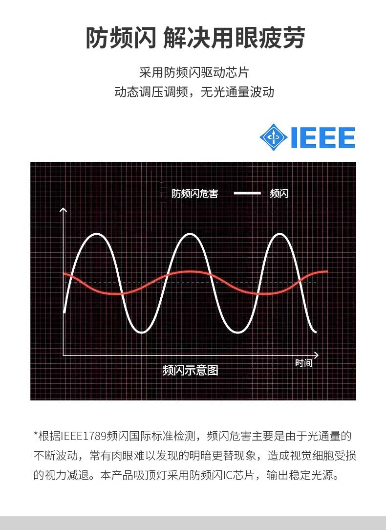 2025New Cream Style Bedroom Ceiling Light Eye Protection Full Spectrum Modern Minimalist Main Light Study Room Light