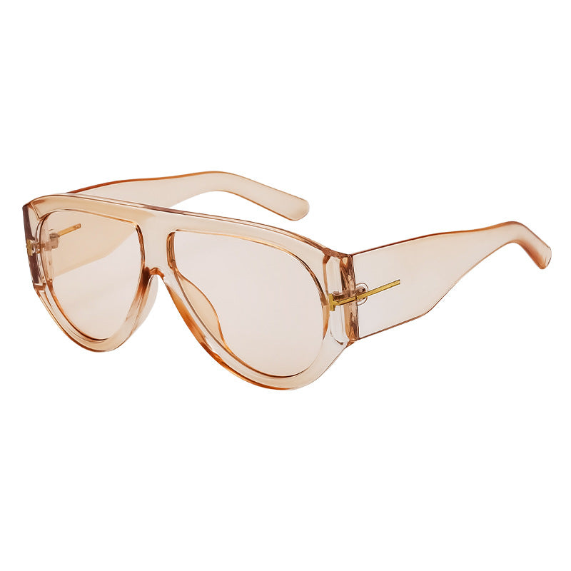 Large Frame Toad Sunglasses for Women Trendy European and American New Fashion Full Frame Sunglasses UV Protection Sun Glasses sunglasses