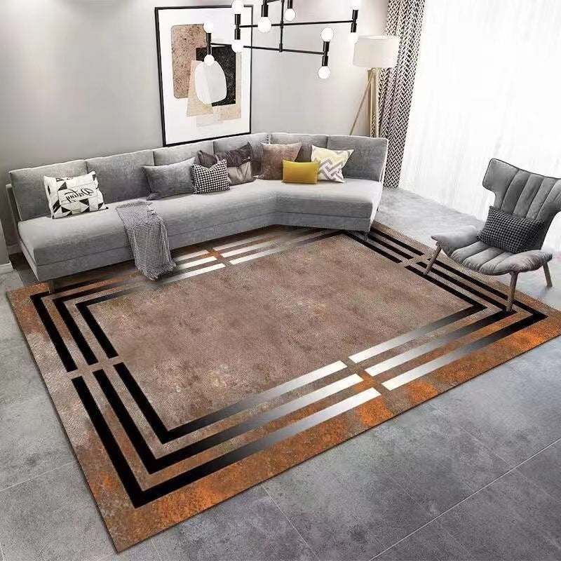 Living Room Bedroom Carpet Stain Resistant Wash-Free Easy Care Bedside Rug Sofa Coffee Table Large Area Carpet Manufacturer Wholesale