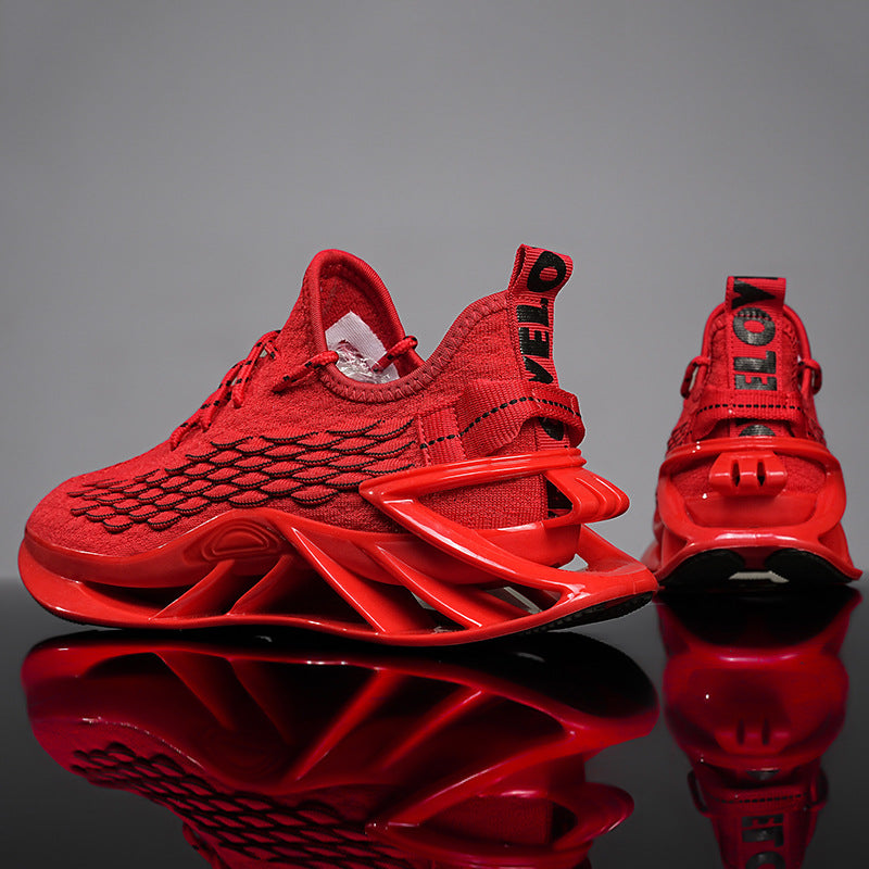 2025Spring and Summer New Large Size Men's Sports Running Shoes Versatile Student Blade Shoes Casual Trendy Shoes for Men