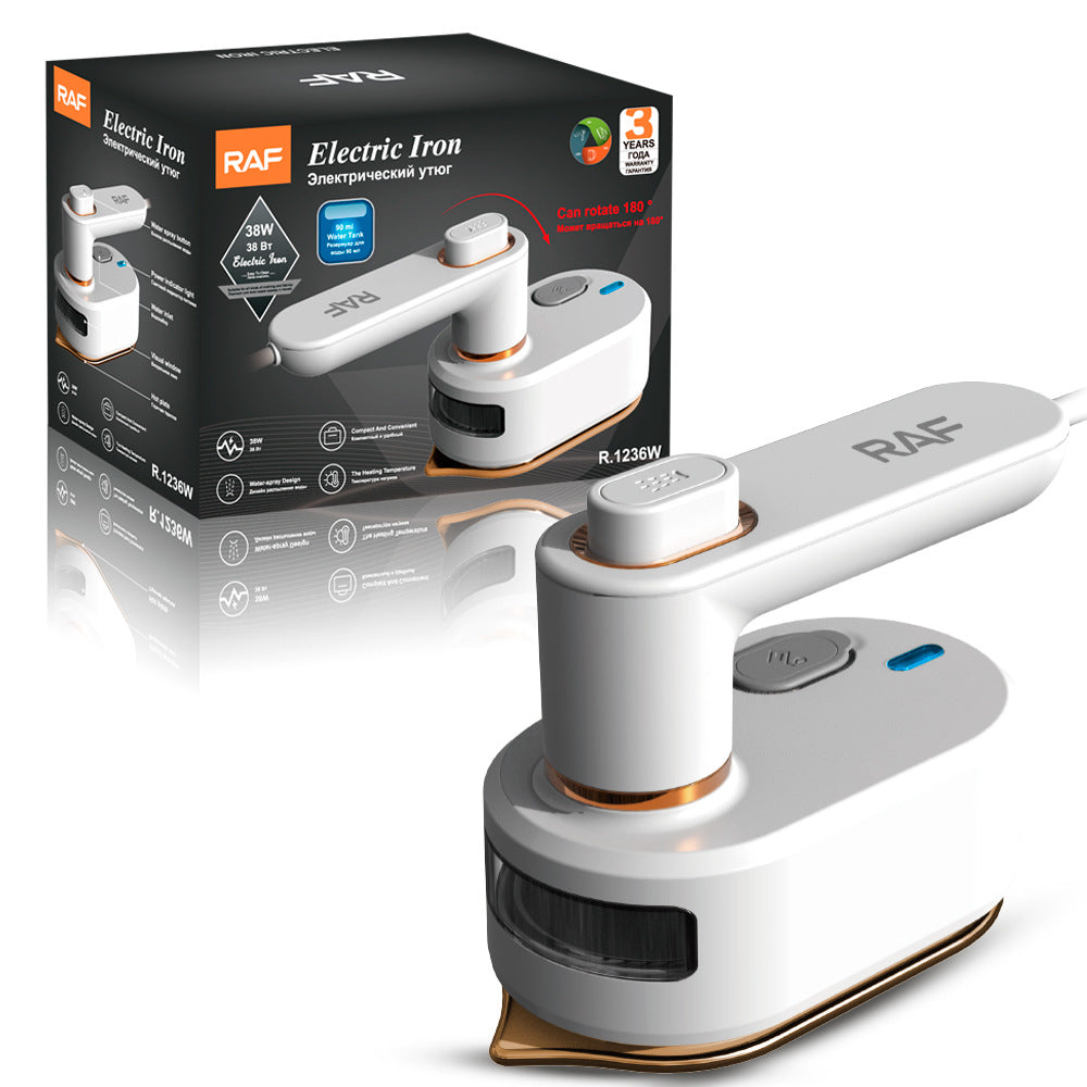 RAF EU Standard Handheld Steam Iron Portable Garment Steamer Home Business Travel Mini Iron