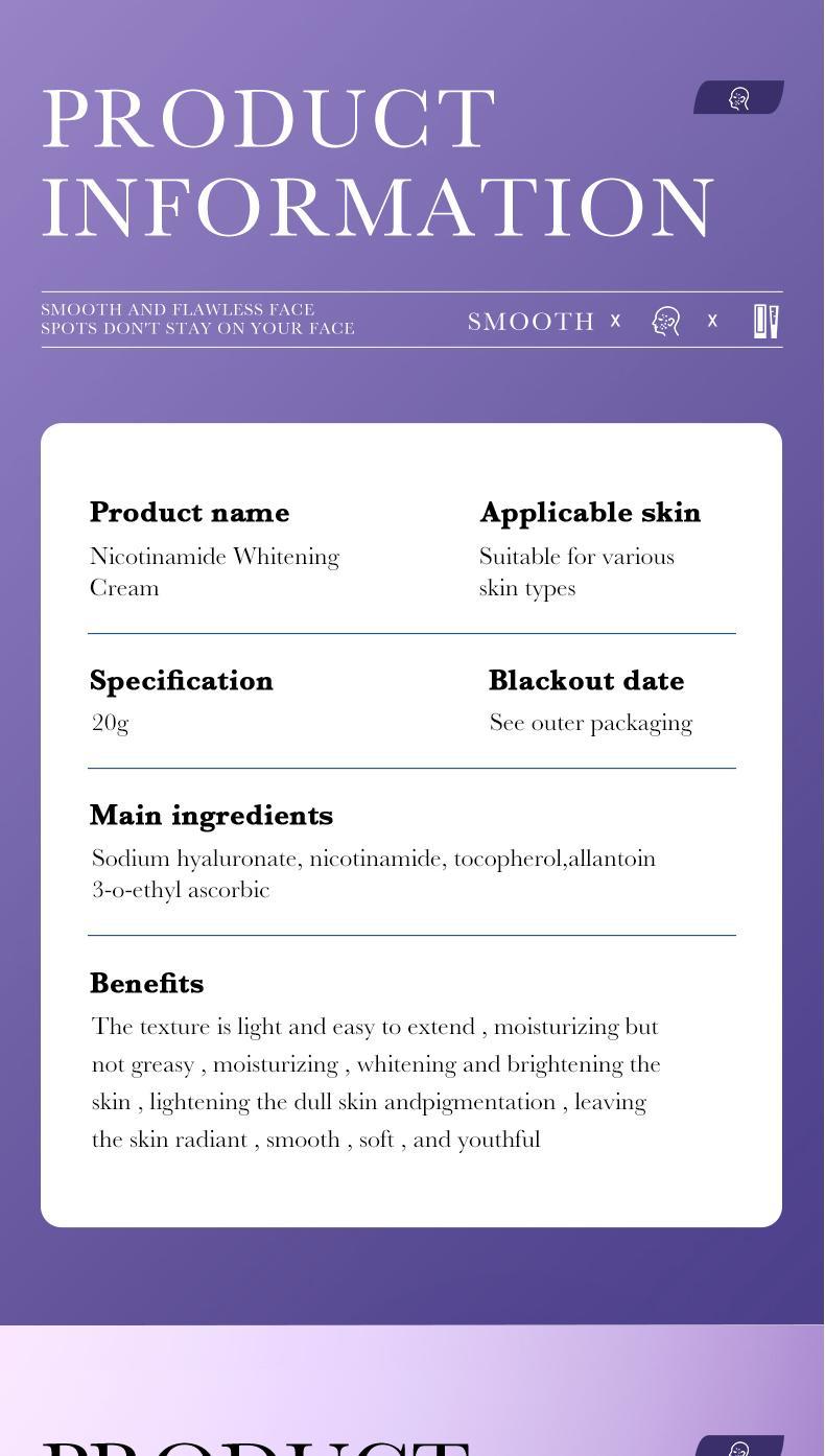 Niacinamide Whitening and Spot Removal Set Brightening Skin Tone Moisturizing Hydrating Export Manufacturer Wholesale