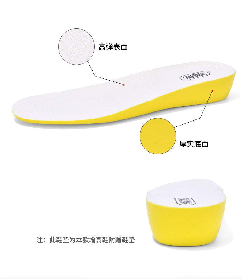 Men's Shoes New Spring Summer Breathable Simple Fashion Sports Sneakers Youth Versatile Lightweight White Trendy Shoes