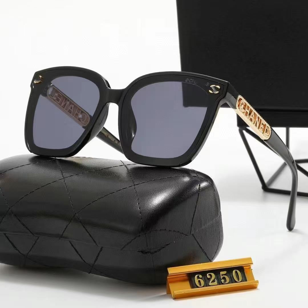 New Large Frame Square Frame Women's Fashion Trendy Sunglasses Hot-selling Chanel-style ins Trendy Sunglasses
