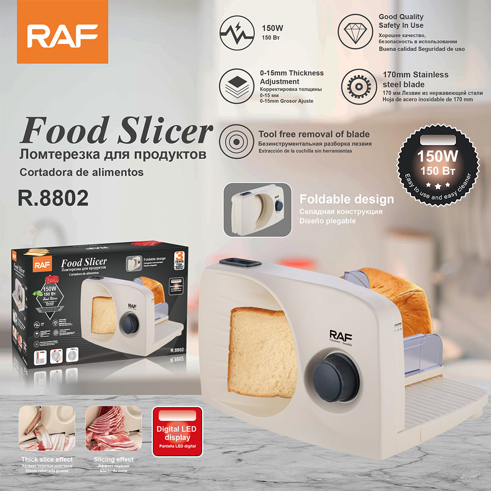 RAF European Standard Bread Maker Breakfast Machine Toaster Multifunctional Sandwich Maker Toast Slicer R.8802