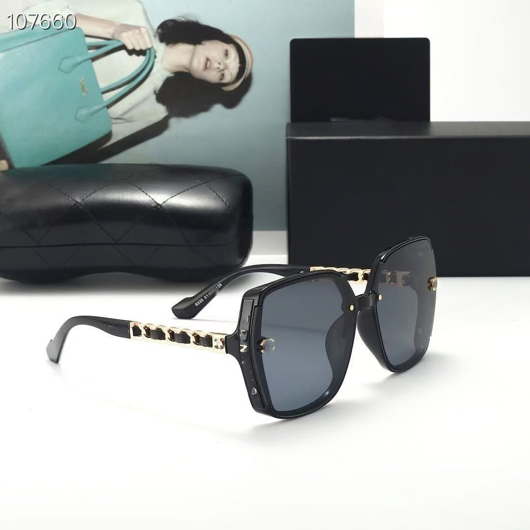 New High-End Large Frame Sunglasses for Women, European and American Style, Trendy Women's Sunglasses2025High-end versatile sunshade glasses