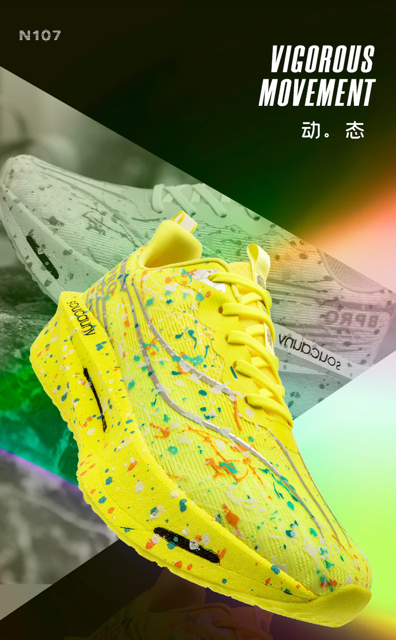 Parent-Child Cool Luminous Running Shoes Casual Fashion Men's Shoes Breathable Mesh Lightweight Comfortable Cushioned Wear-Resistant Sports Shoes