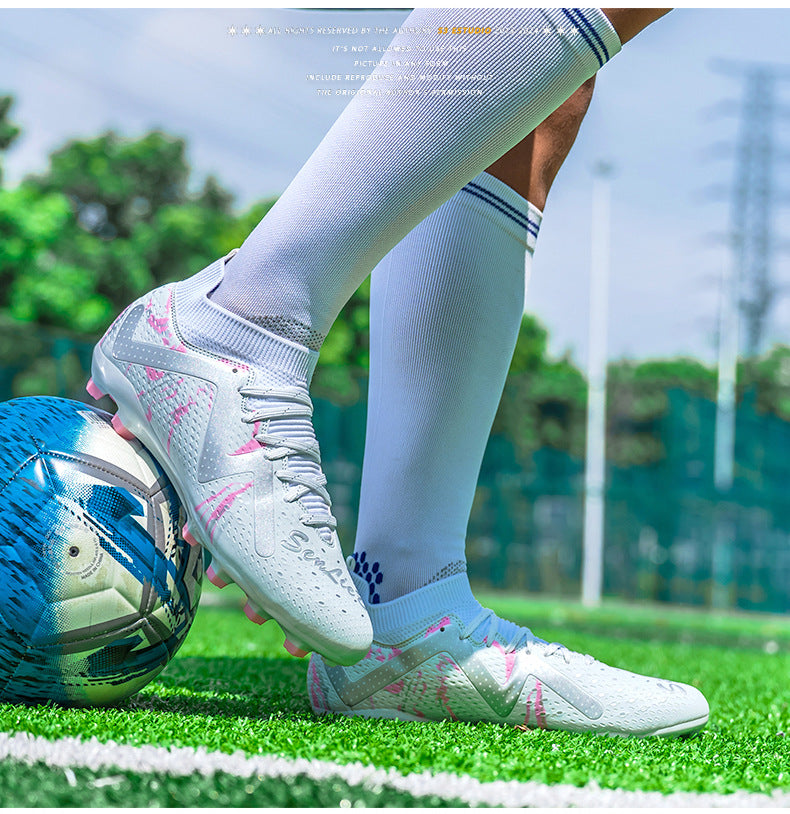 Men's Soccer Shoes Children's Cleats tf Professional training shoes for adult students, wholesale soccer shoes