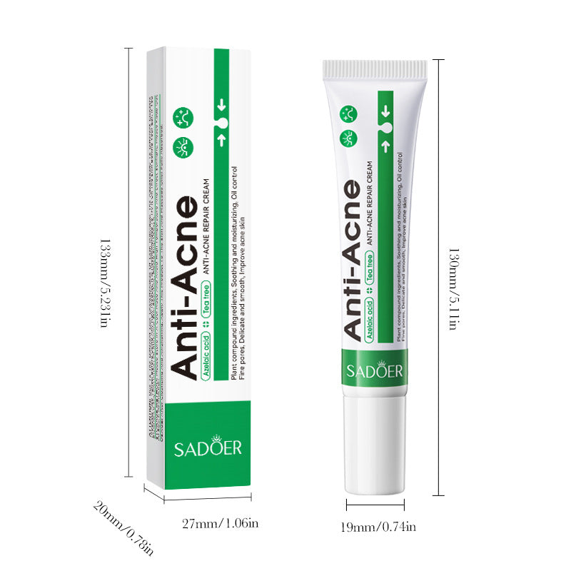 Cross-border Acne Treatment Cream20g Hydrating Moisturizing Anti-Acne Face Cream Wholesale from Foreign Trade Manufacturer