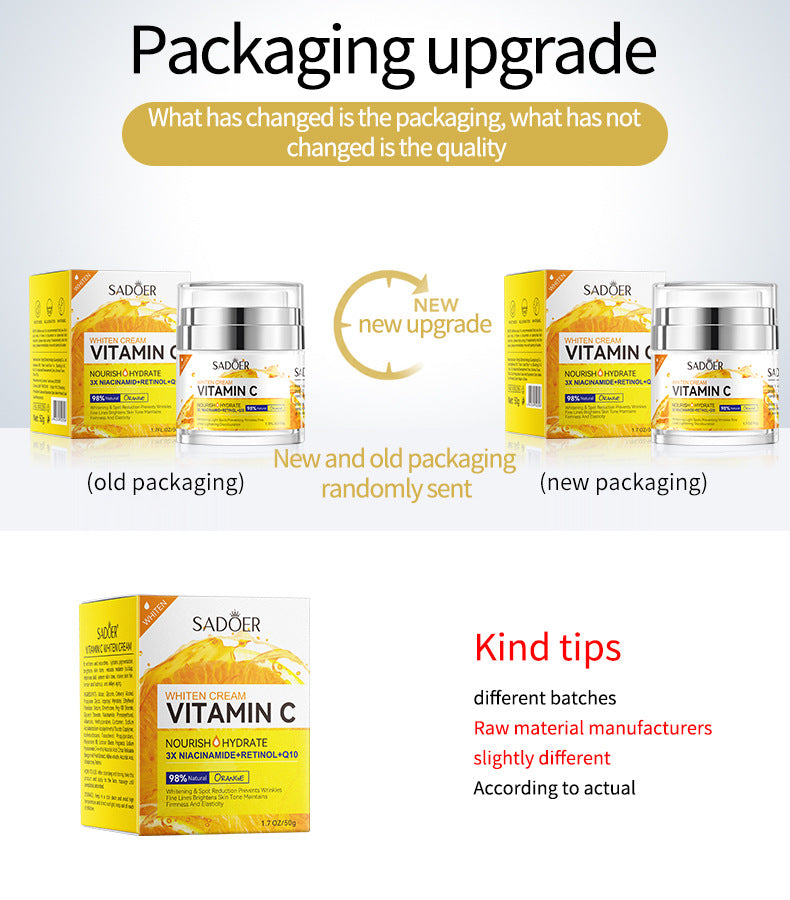 Full English Face Cream Eye Cream SADOER Anti-wrinkle, hydrating, moisturizing, wrinkle-reducing, brightening neck cream for  foreign trade wholesale