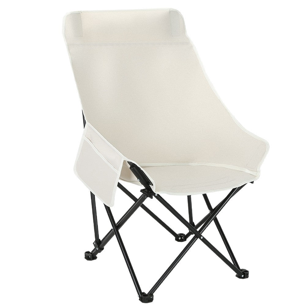 Camping Folding Chair Heightened Moon Chair Adjustable Chair Outdoor Recliner Fishing Picnic High Back Stable