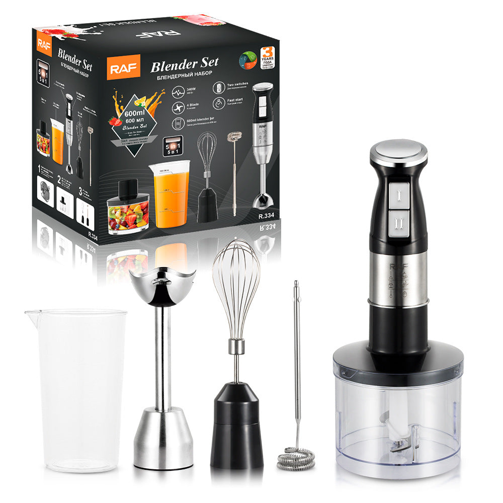 EU Standard Multifunctional Kitchen Handheld Cooking Stick Baby Food Electric Stirring Stick Cooking Machine Juicer Meat Grinder