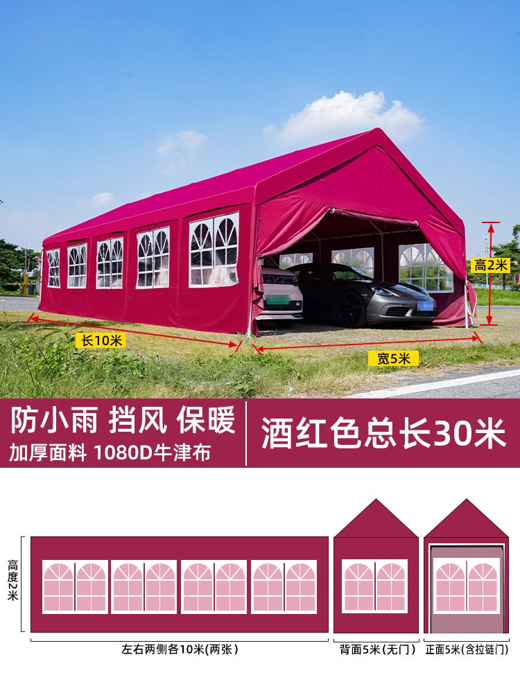 Camping Internet Celebrity Market Stall Tent Cover Thickened Windproof Rainproof Coldproof Outdoor Windproof Cloth Distribution and Dropshipping