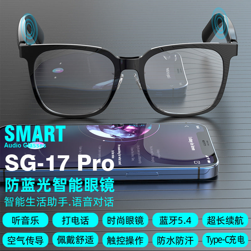 Optical Shop AI Bluetooth Smart Glasses Translation Call Music Open Smart Bluetooth Glasses Headset