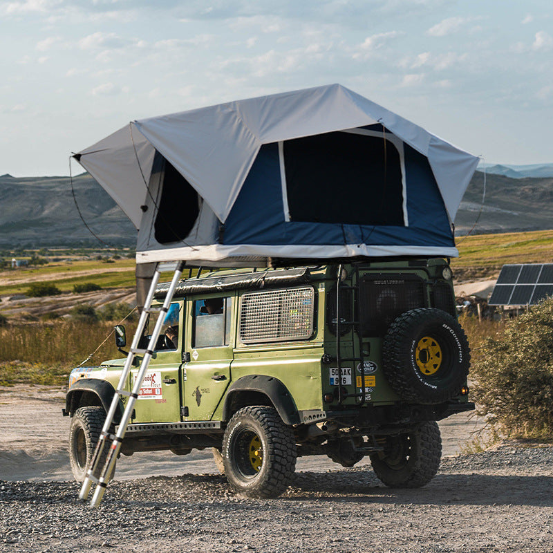 Self-Driving Tour Car Tent Outdoor Camping Black Mountaineering Windproof Waterproof Portable Inflatable Rooftop Off-Road