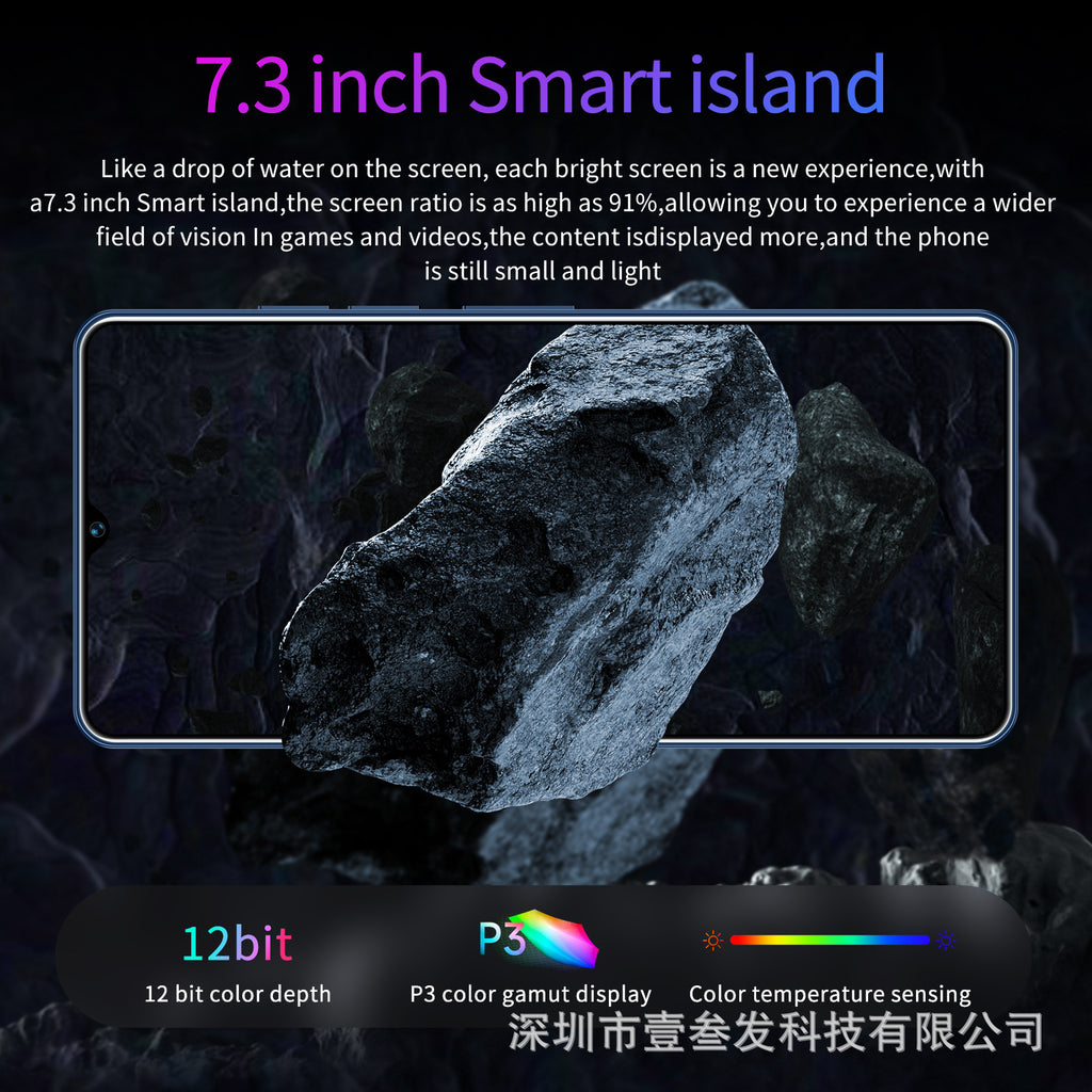 GT10pro Popular1+16G 7.0Inch All-in-One Perforated True3G New Smartphone