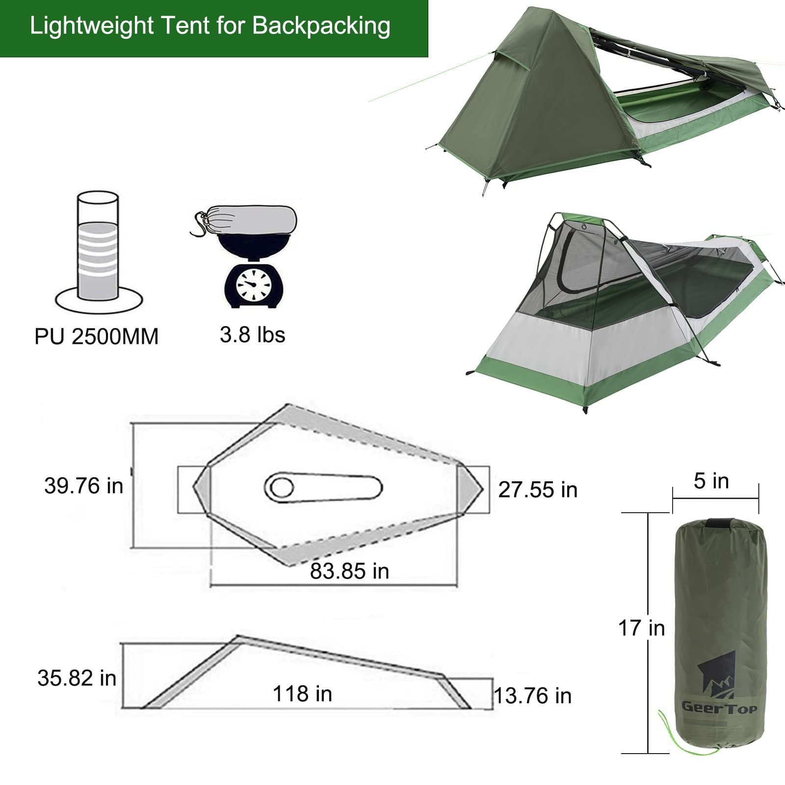 Single Person Hiking Tent Outdoor Field Equipment Camouflage Rainproof Pyramid Tent Winter Camping tent